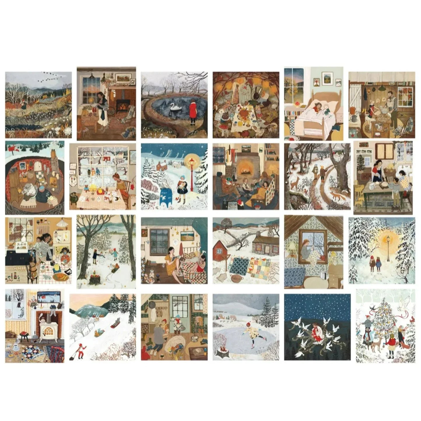 mini calendar puzzles
