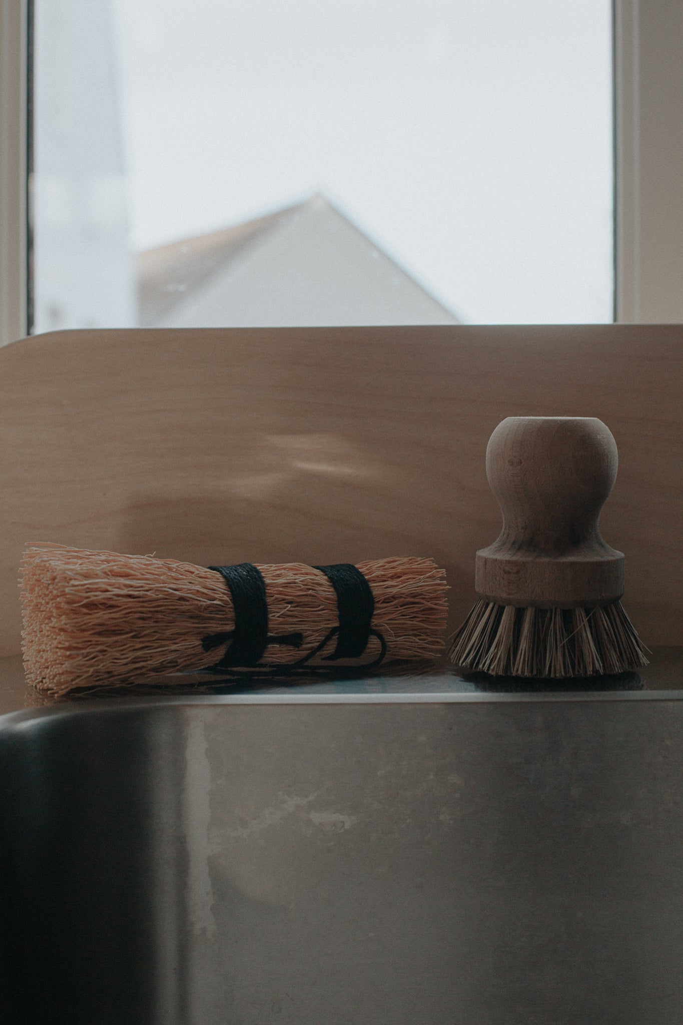 washing-up whisk with two windings