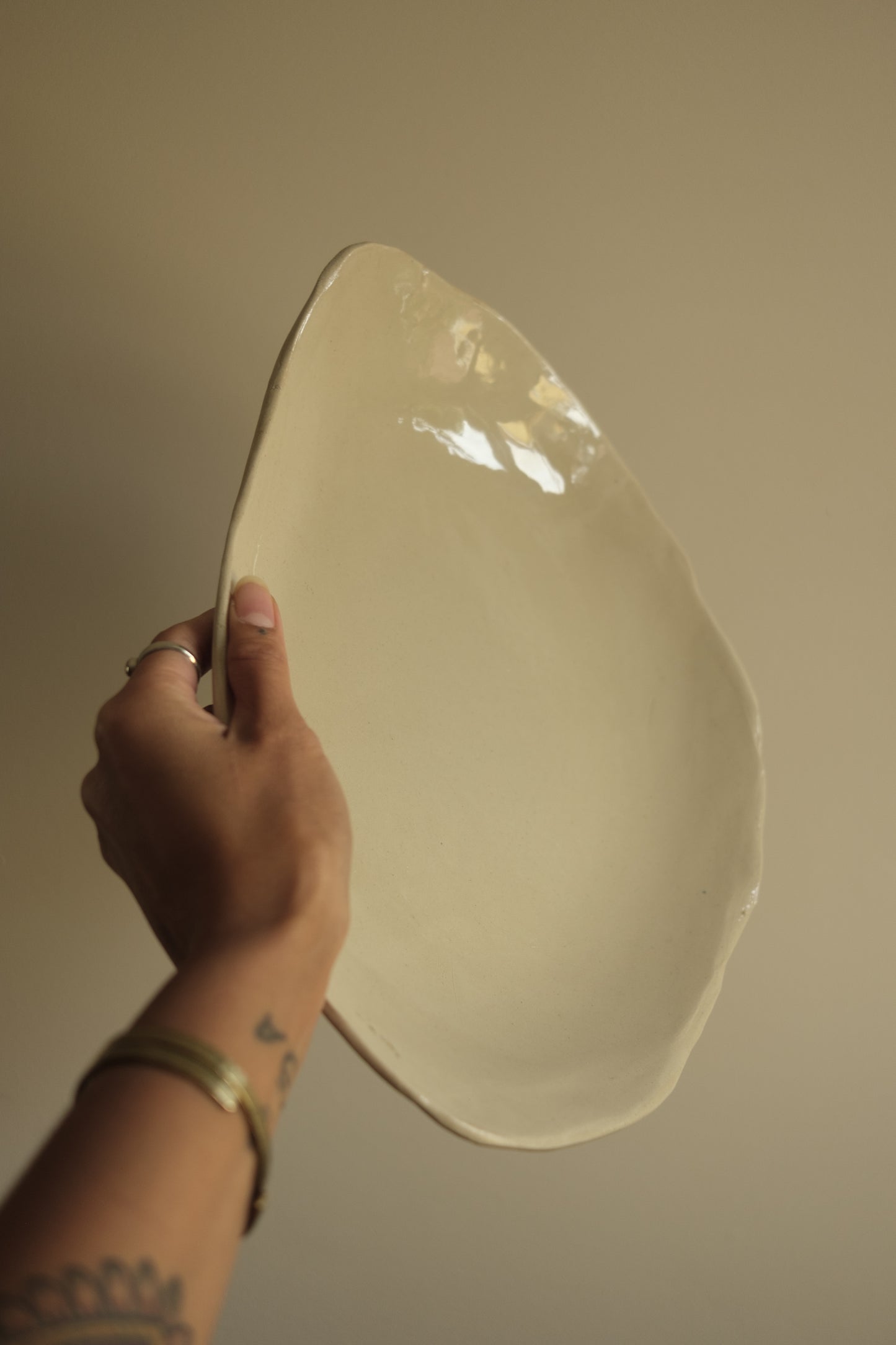 31 cm uneven serving platter