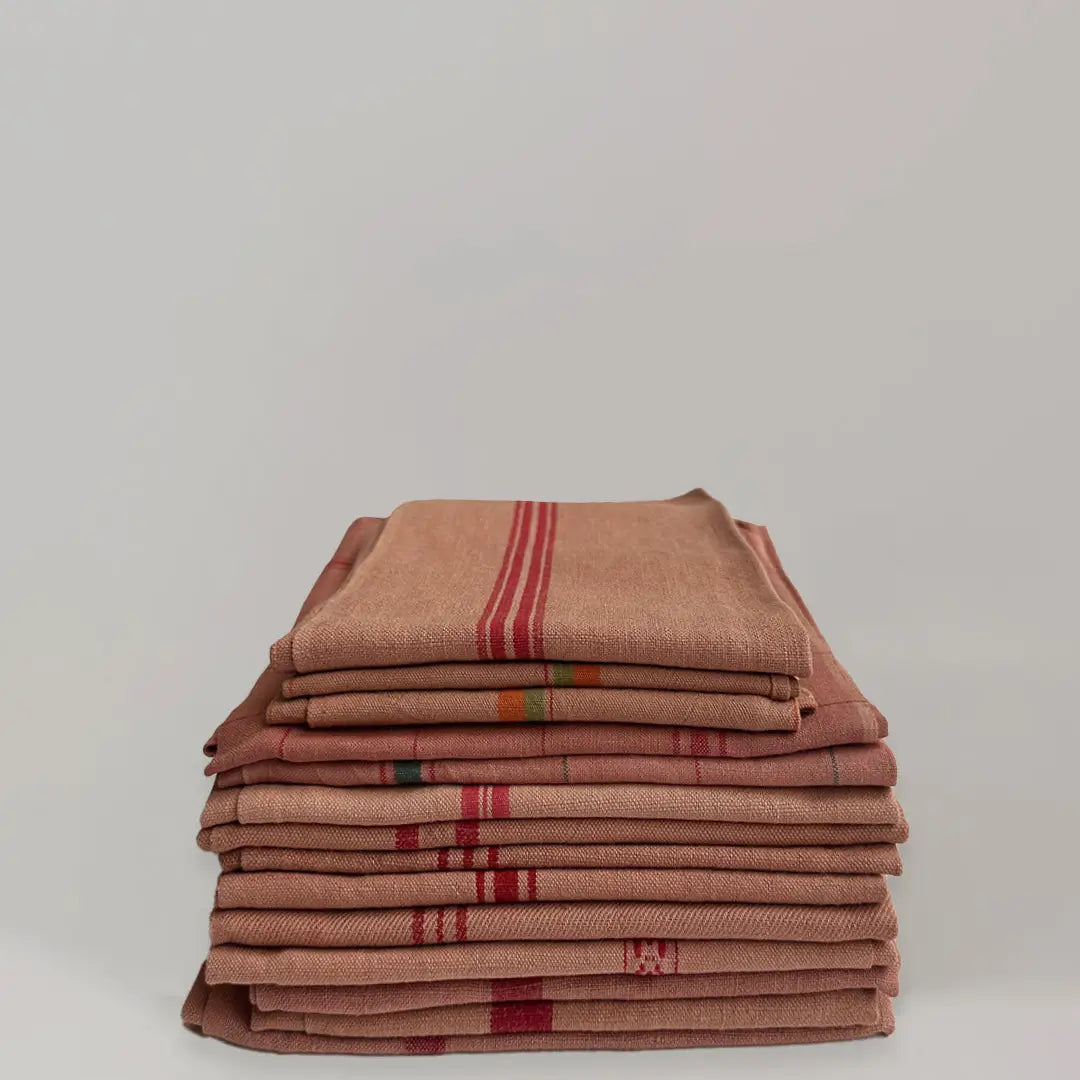 antique french tea towel