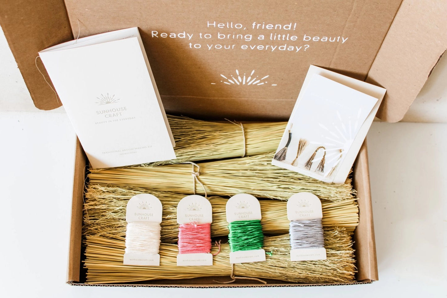 broom making kit