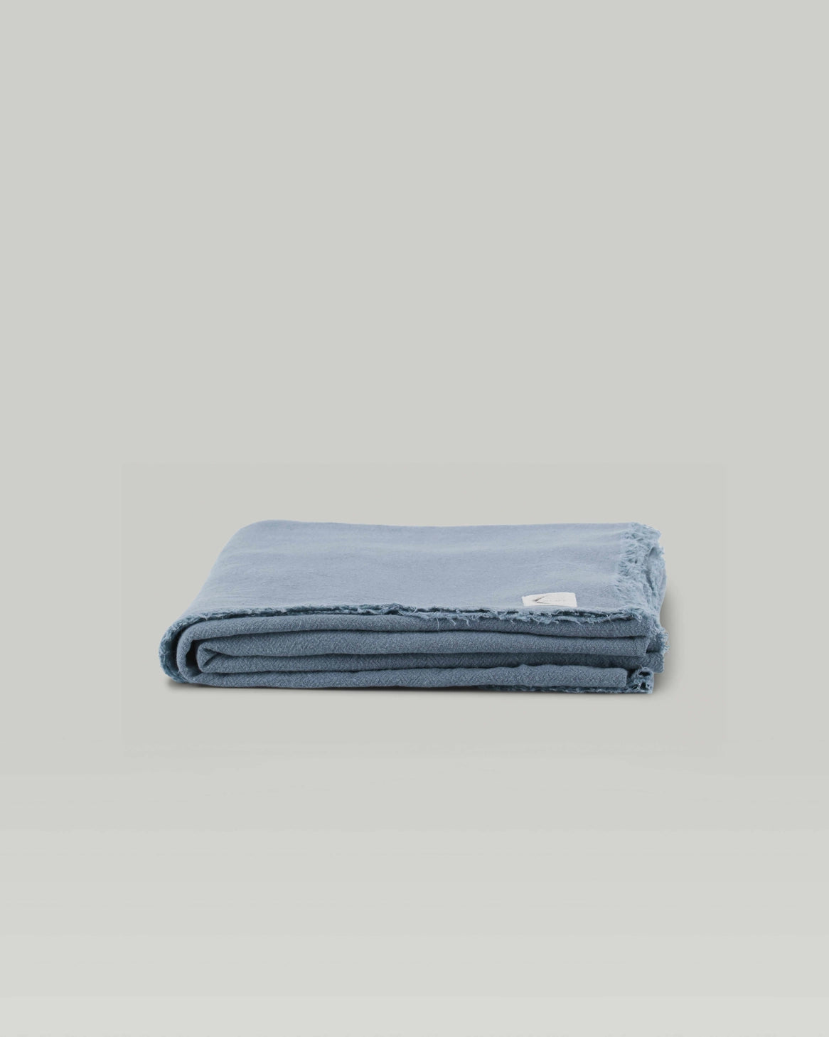 french raw linen throw/tablecloth/curtain - 170x250cm - horizon