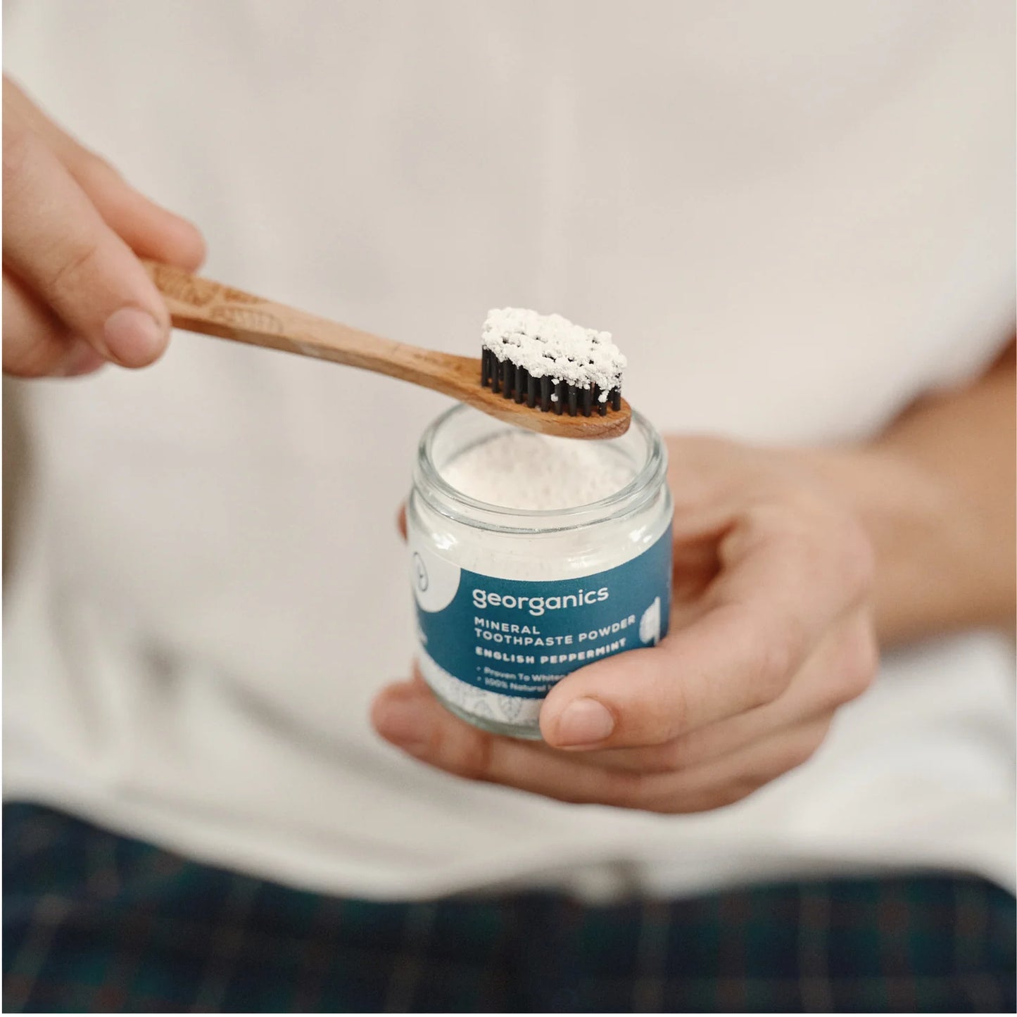 spearmint whitening toothpowder