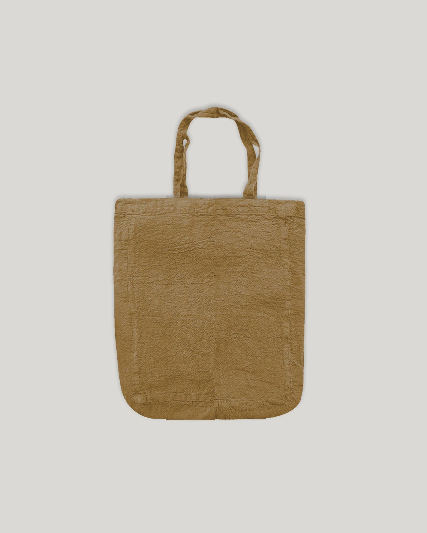 french raw linen tote bag - shopping bag
