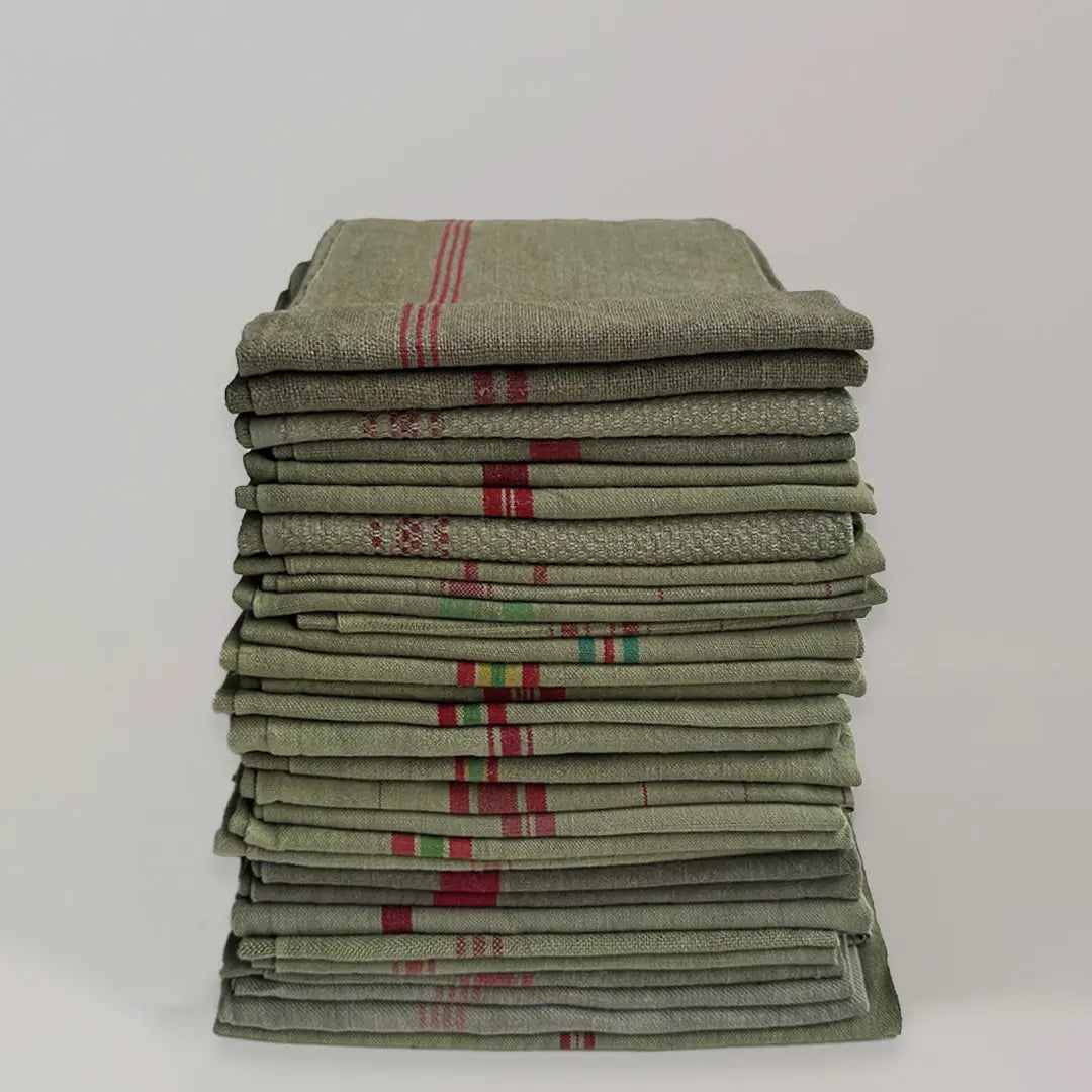 antique french tea towel