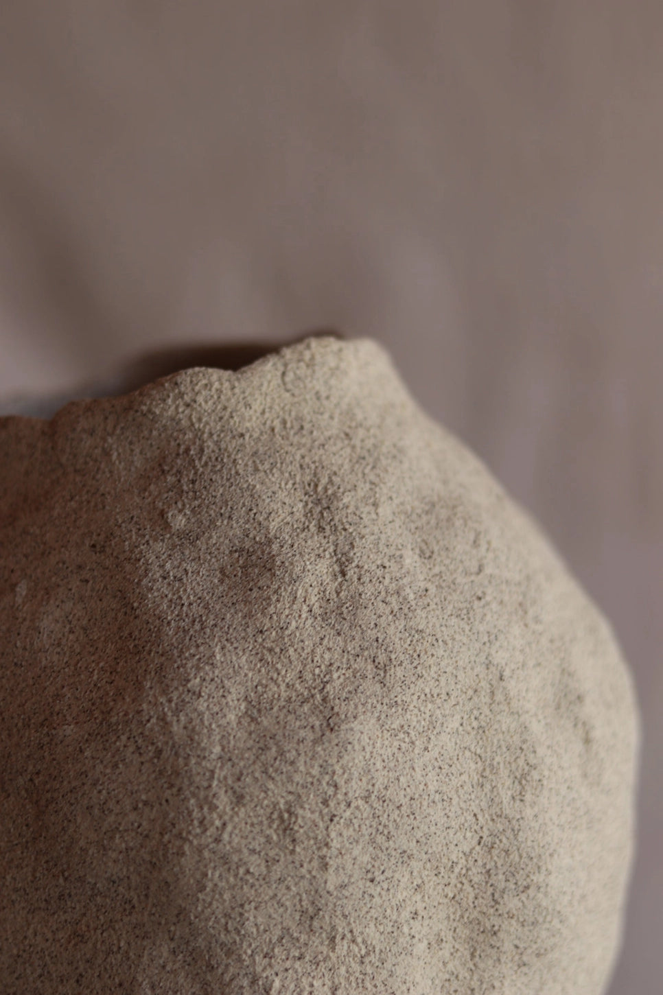 7 inch gathered earth vessel no.2
