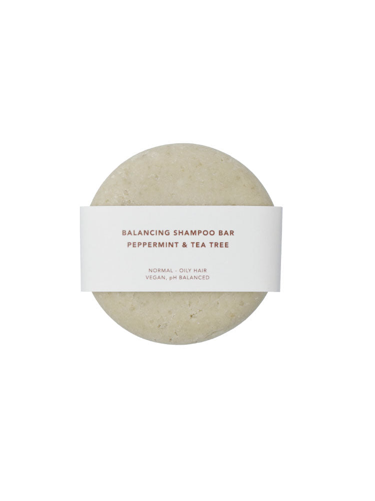 balancing peppermint & tea tree oil shampoo bar