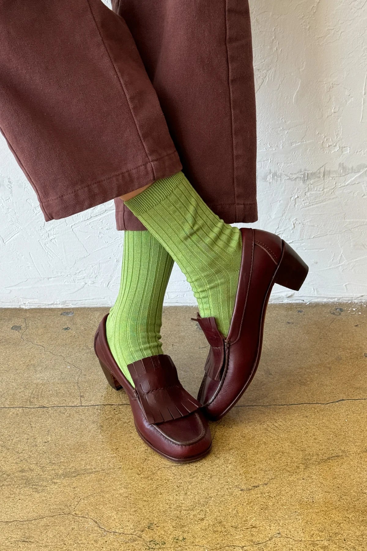 her socks