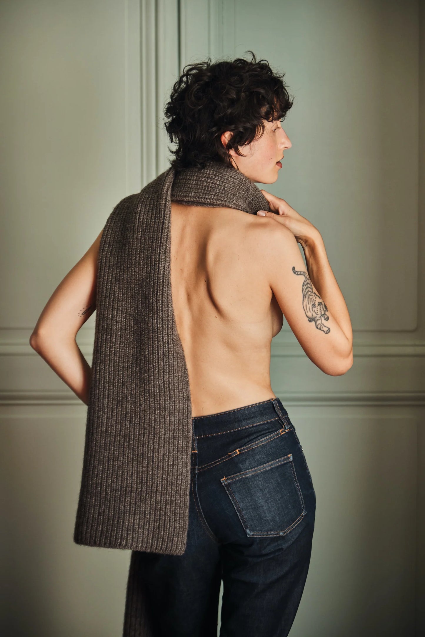 pre-order: camille long scarf