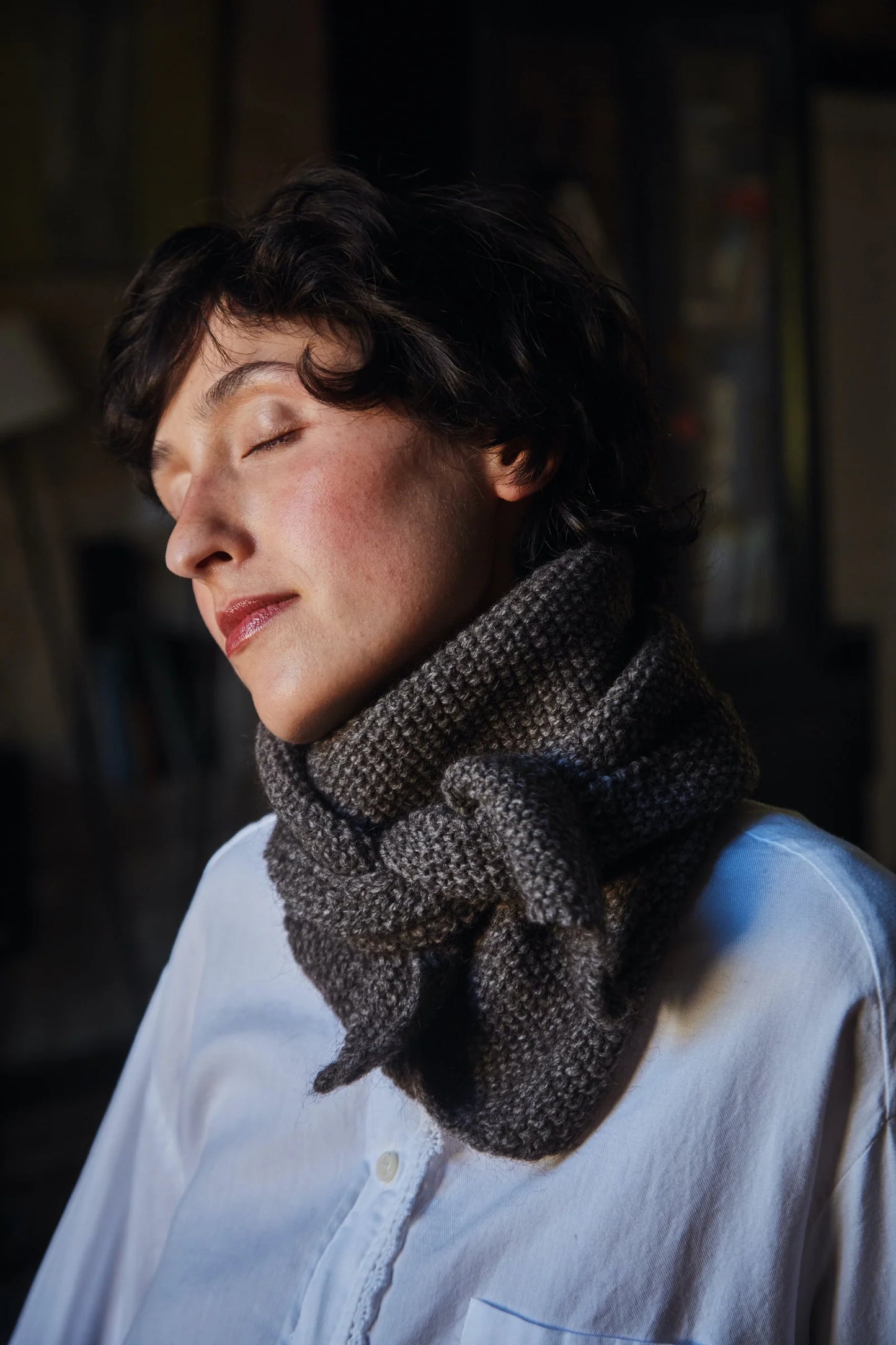 hortense wool bandana