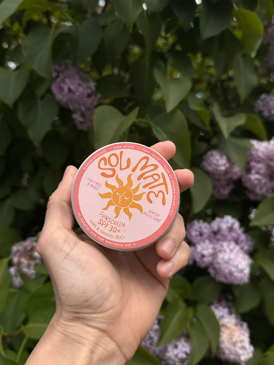 sunscreen spf 30 - rose edition - warm temperature adventures