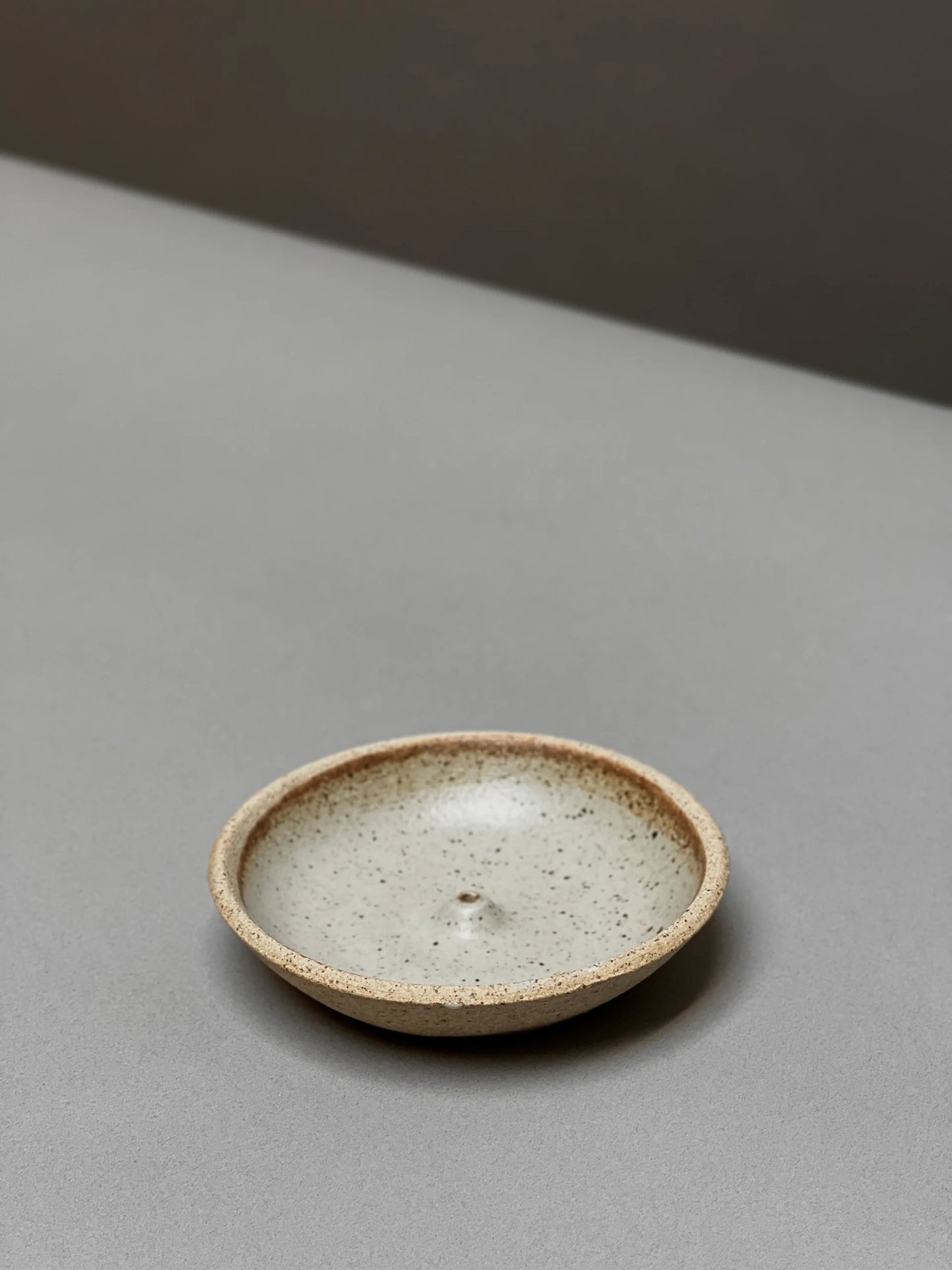 stoneware incense stick holder