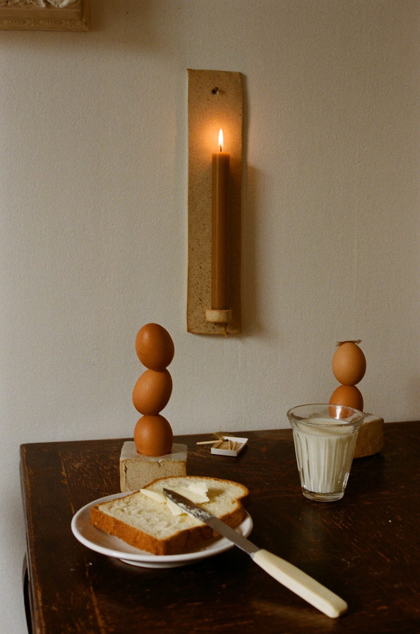 palma wall-mounted candle holder