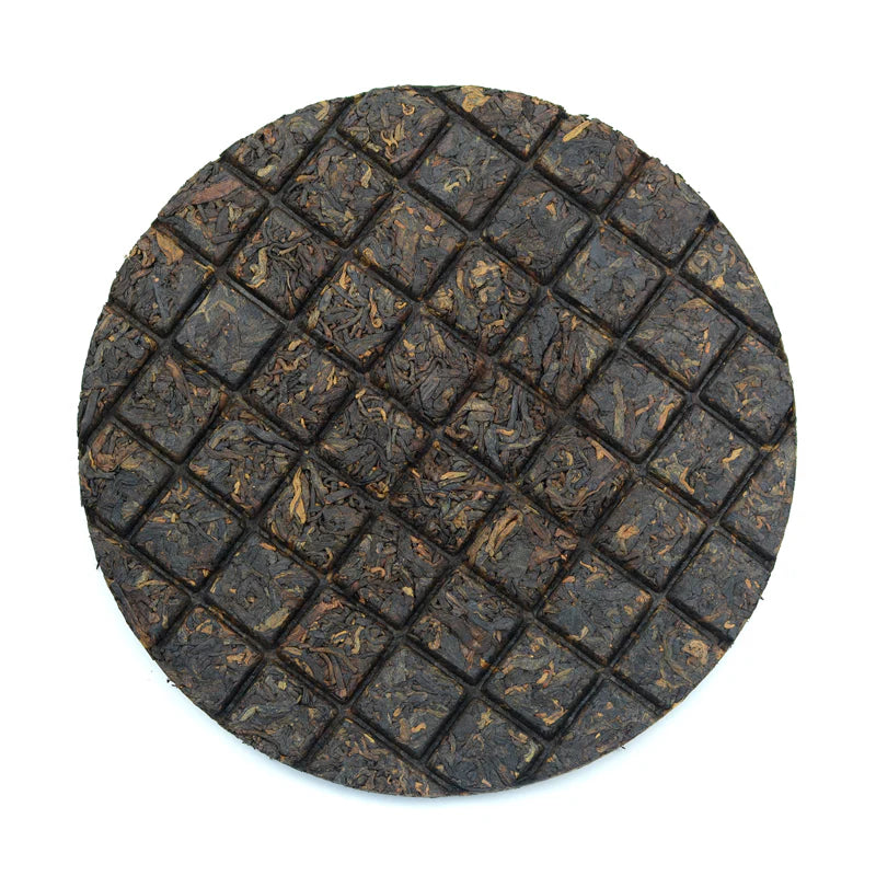 mini shou puer waffle tea coin