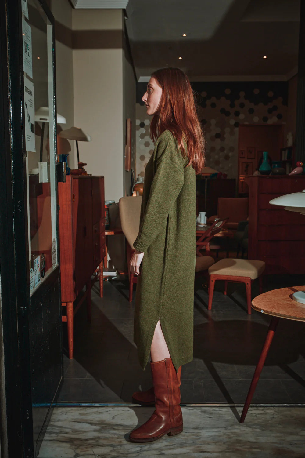 pre-order: freya merino wool dress