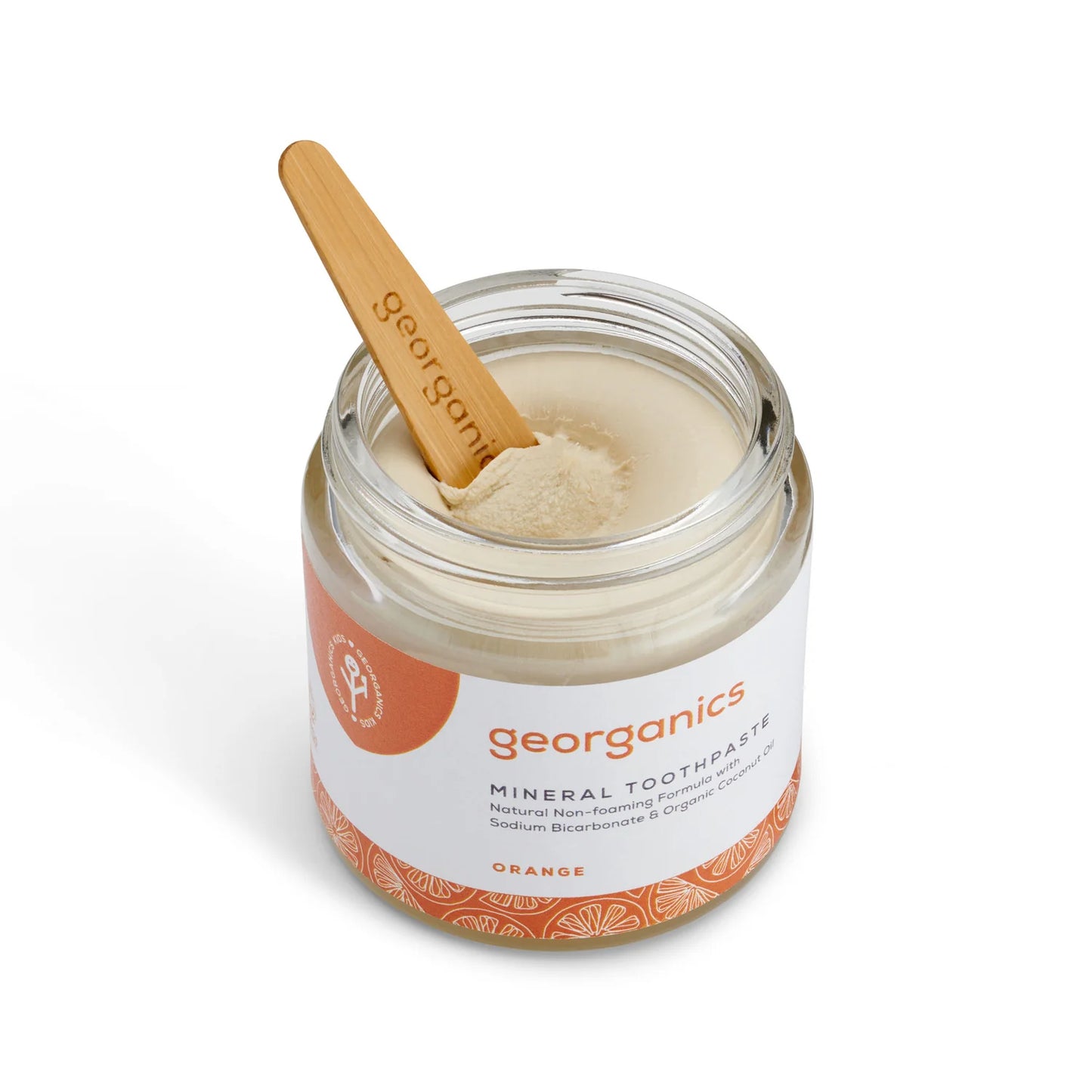 orange mineral toothpaste