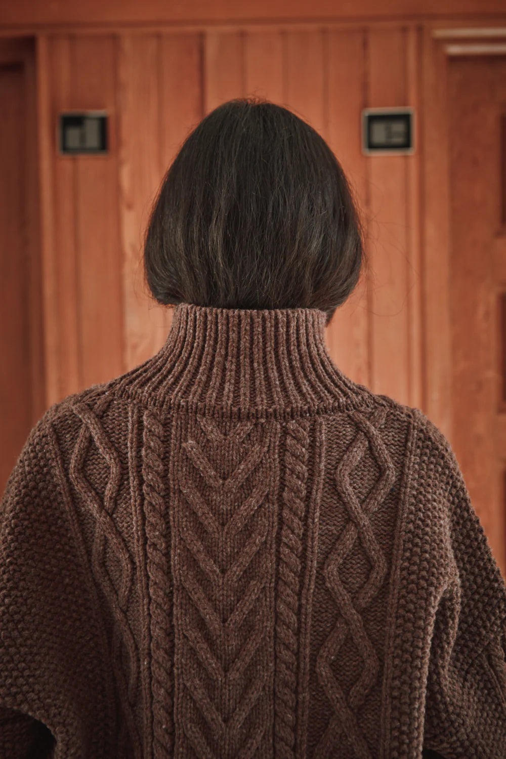 pre-order: gwenaelle merino wool turtleneck sweater