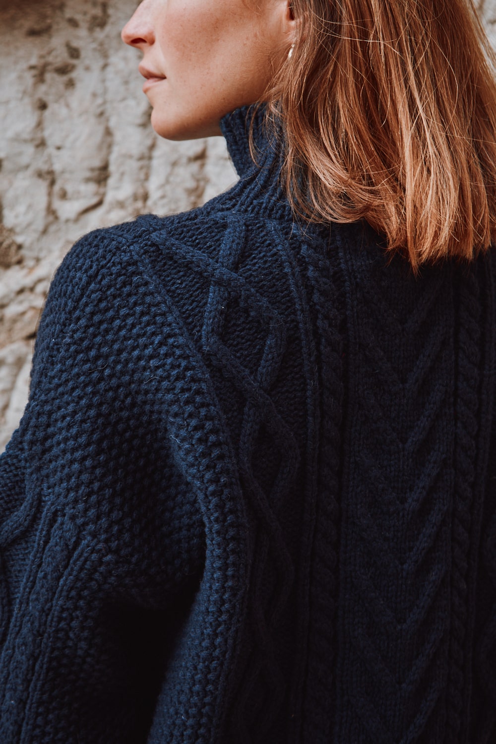 pre-order: gwenaelle merino wool turtleneck sweater