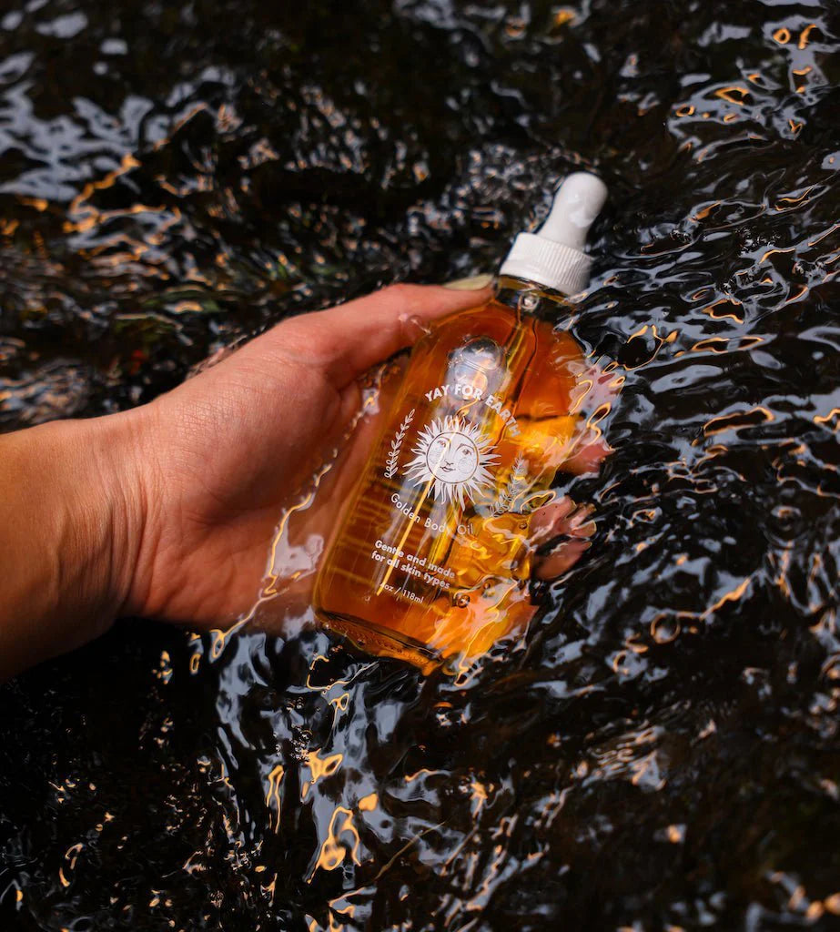golden body oil