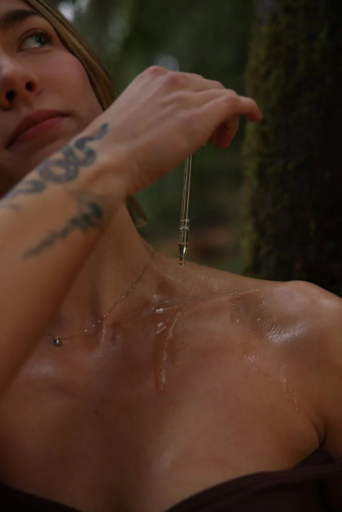 golden body oil