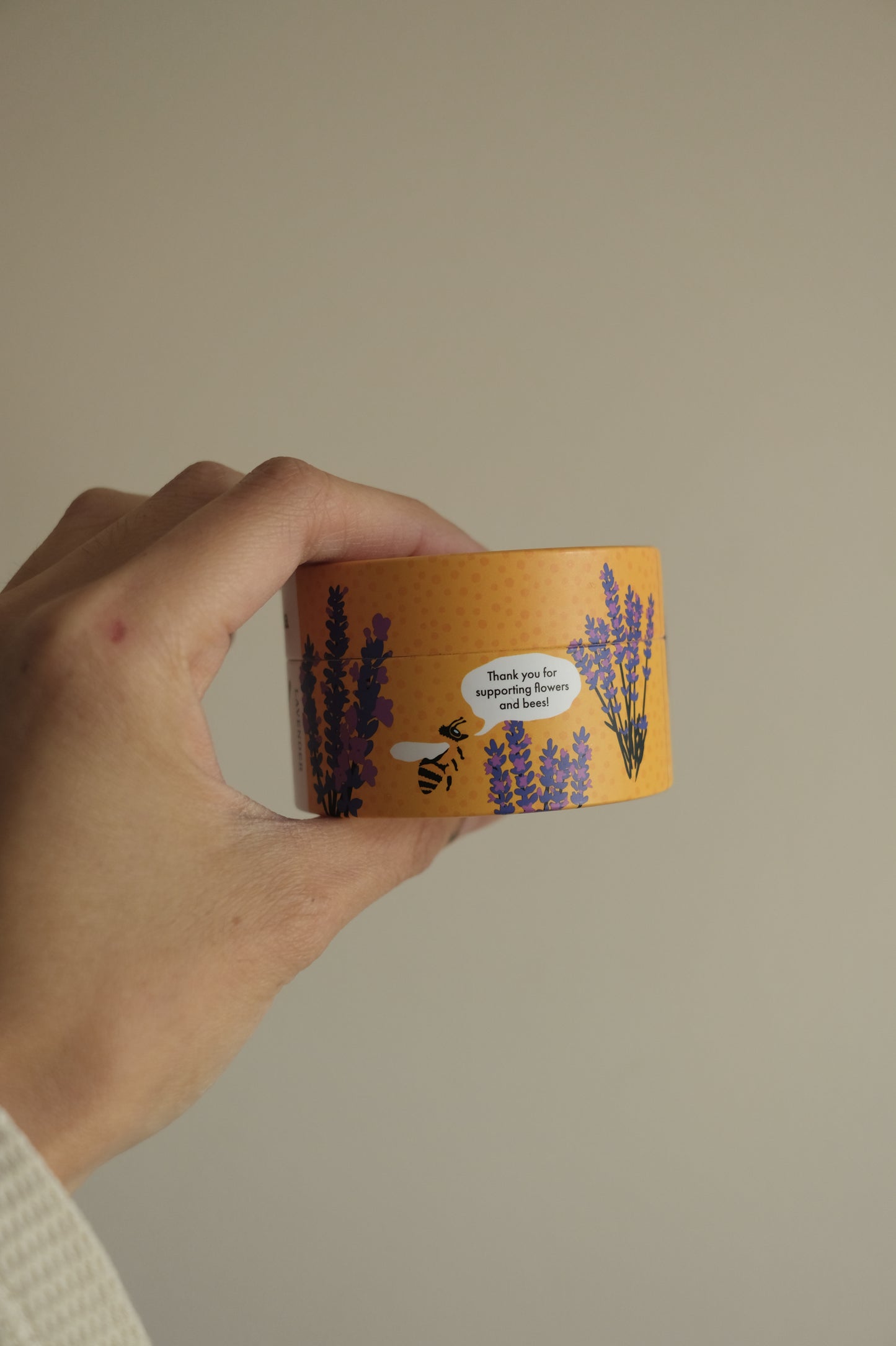 honey balm with a hint of lavender