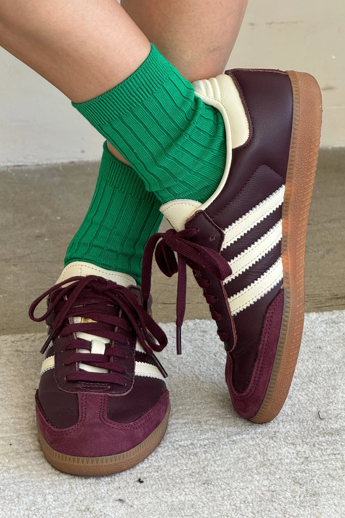 her socks