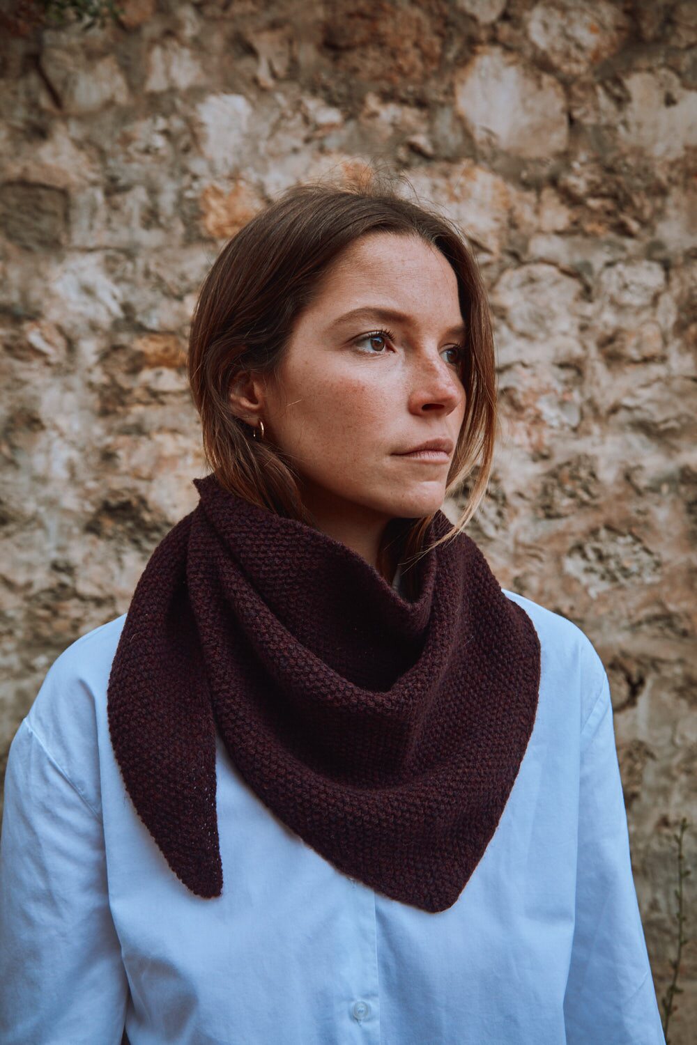 hortense wool bandana