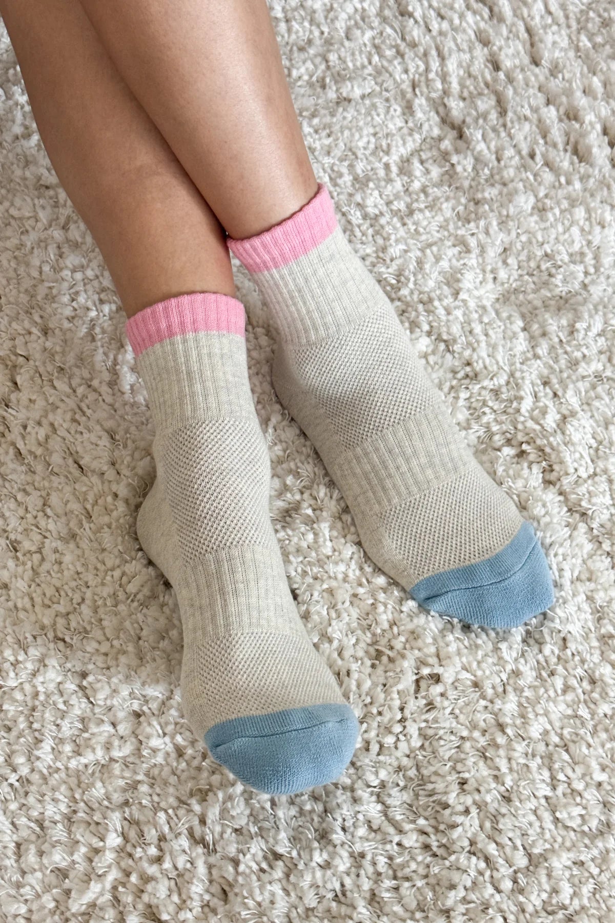 color block girlfriend socks