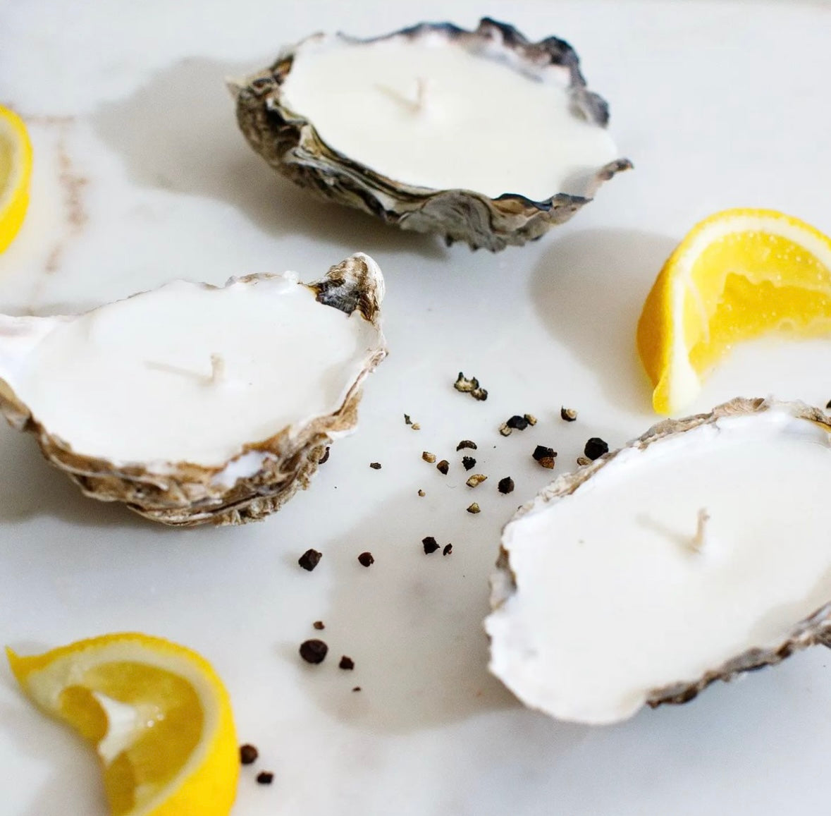 perle oyster candle