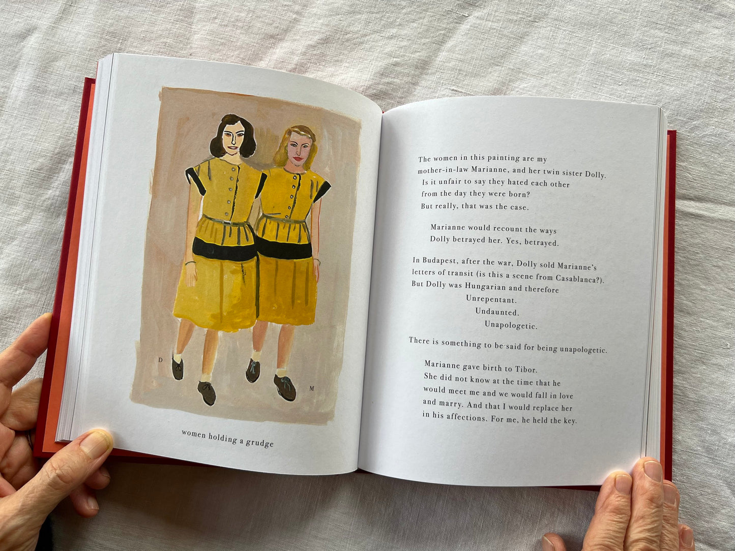 women holding things - by maira kalman