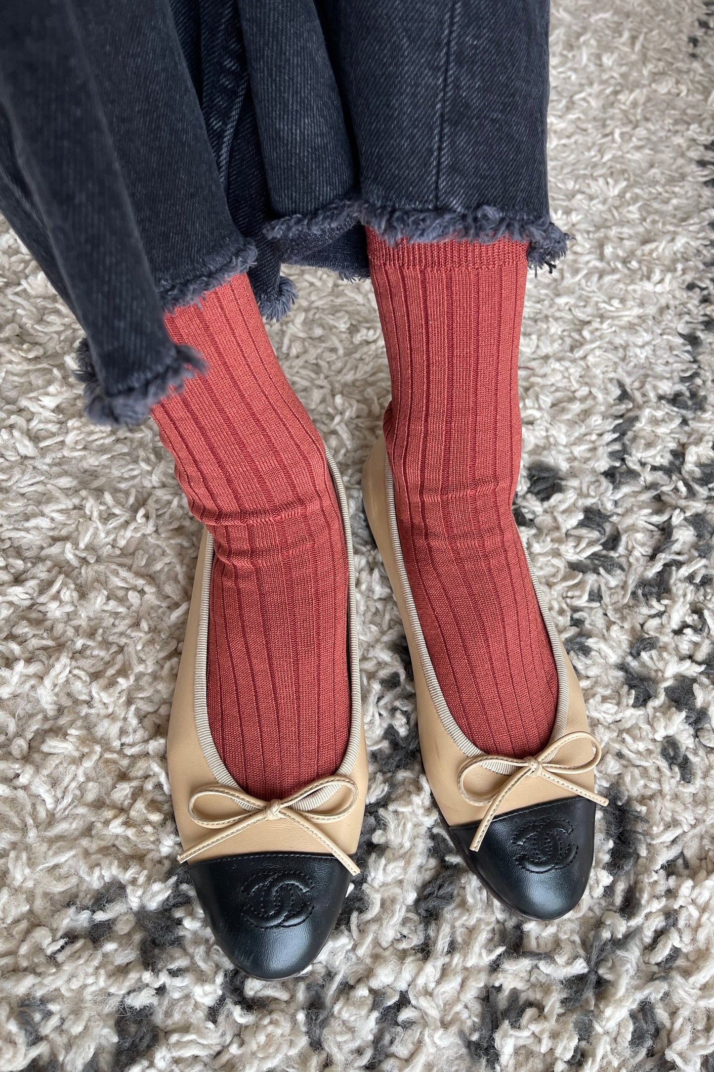 her socks