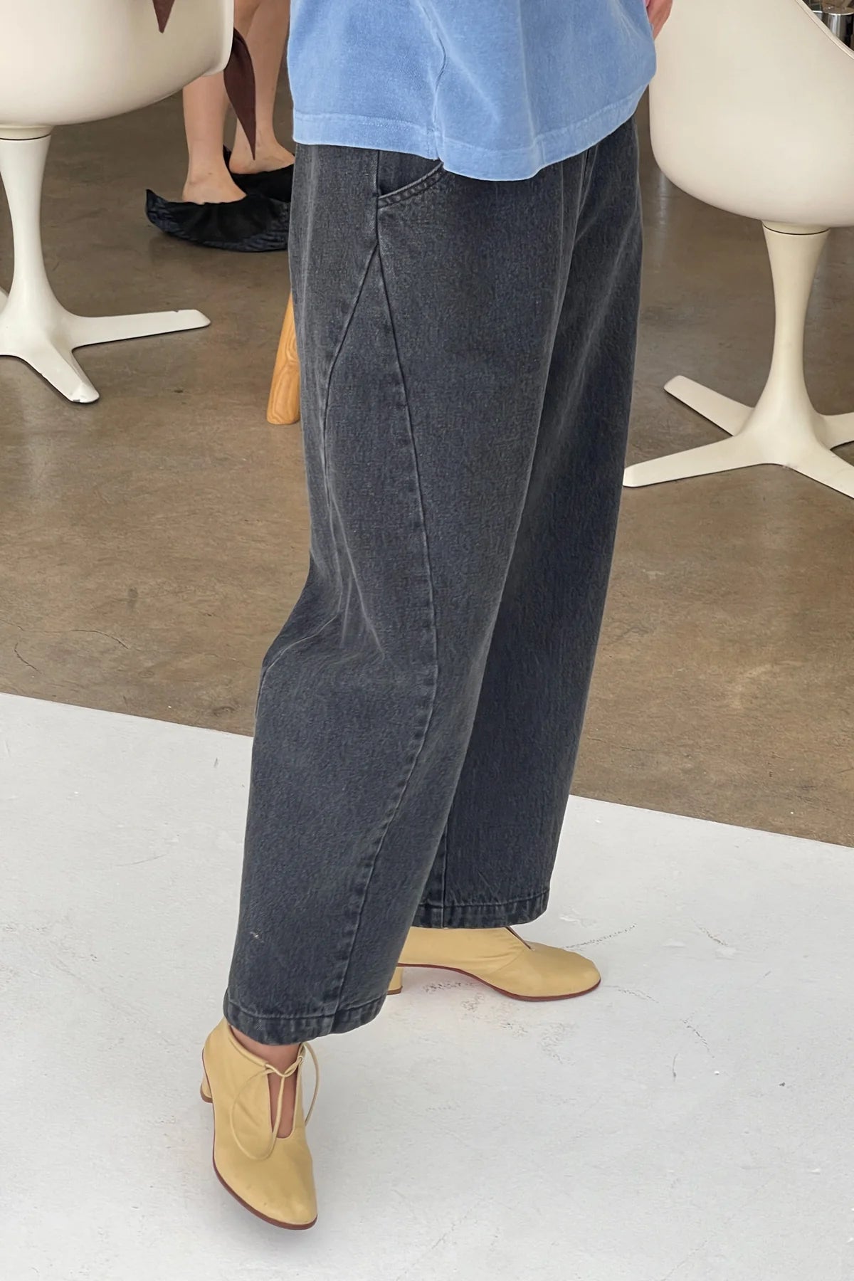 arc pants - black denim