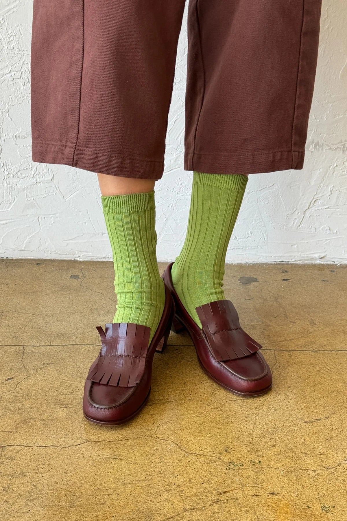 her socks