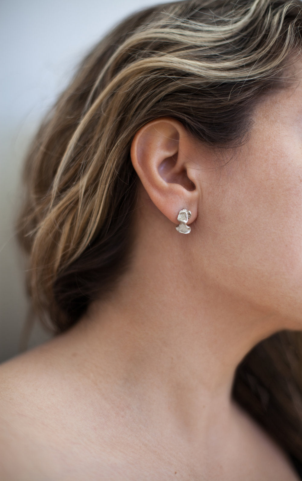 fragments of flinders silver earrings