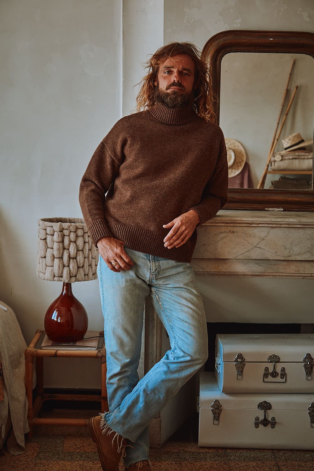pre-order: jacques merino wool turtleneck sweater