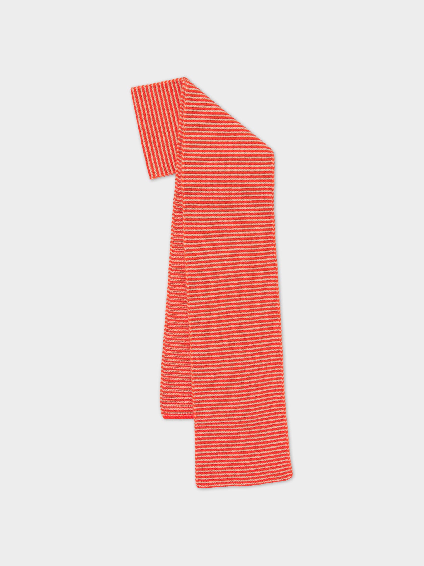 large garter stitch scarf
