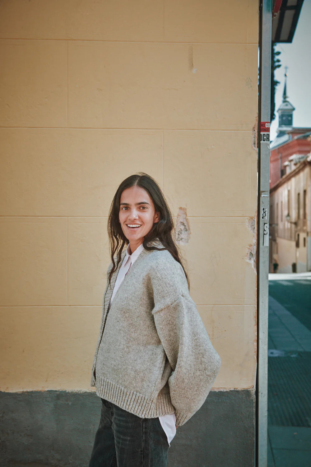 pre-order: luna batwing cardigan in merino wool