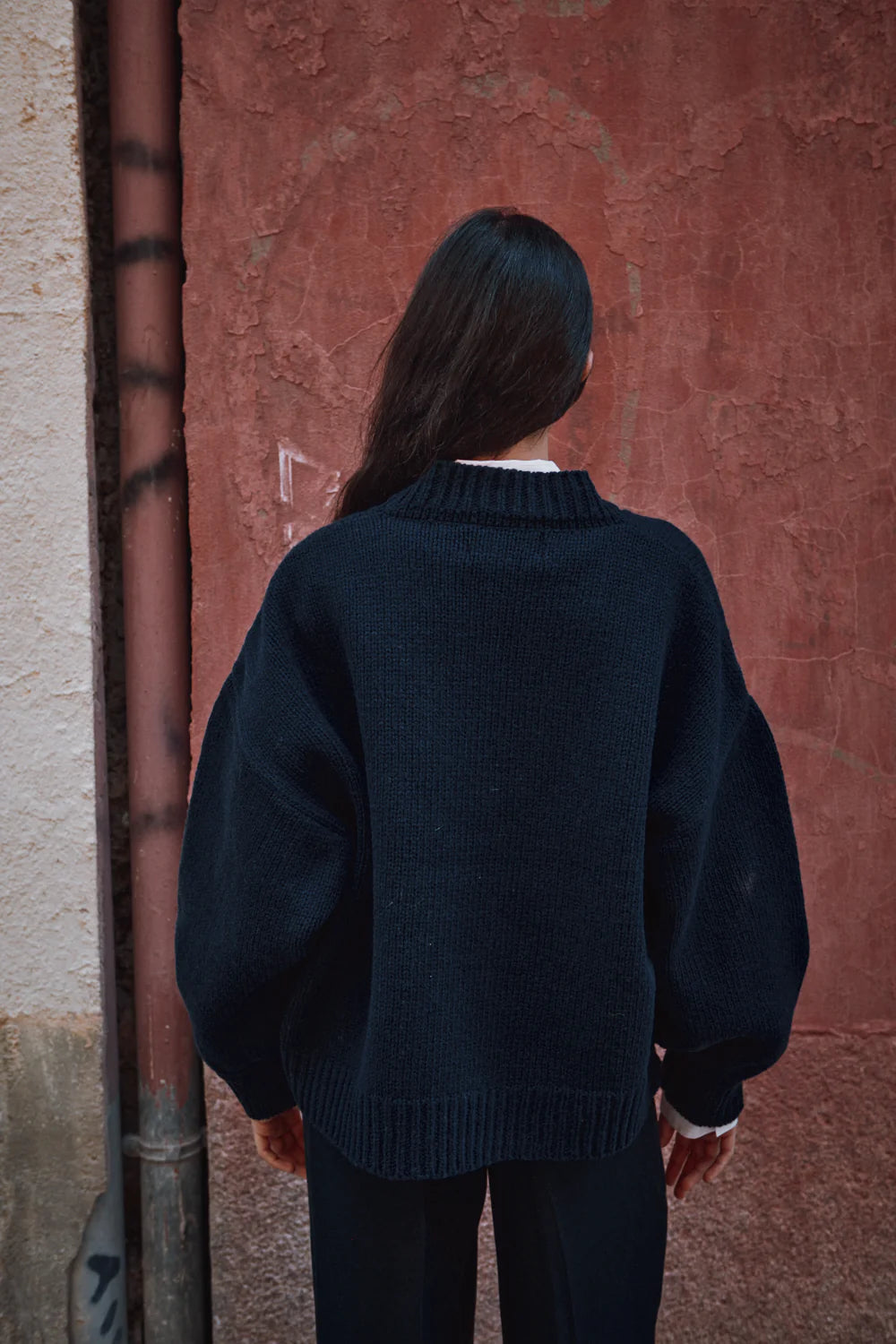 pre-order: luna batwing cardigan in merino wool