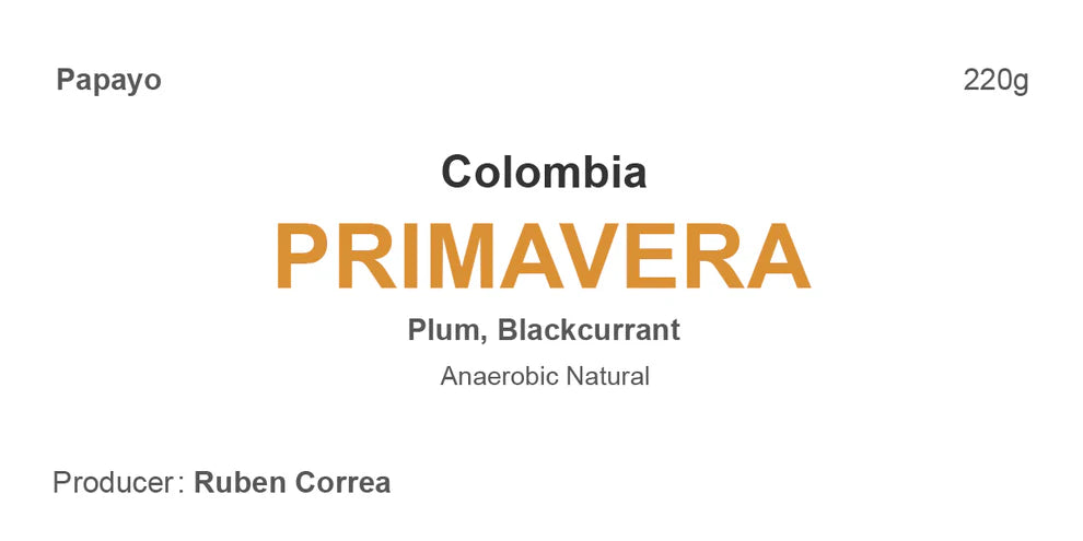 primavera - colombia - anaerobic natural