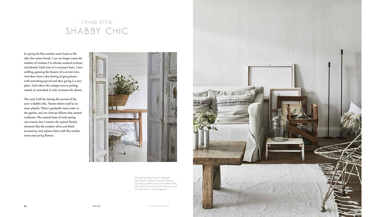 living with nature: decorating with the rhythms of the four seasons - by marie masureel