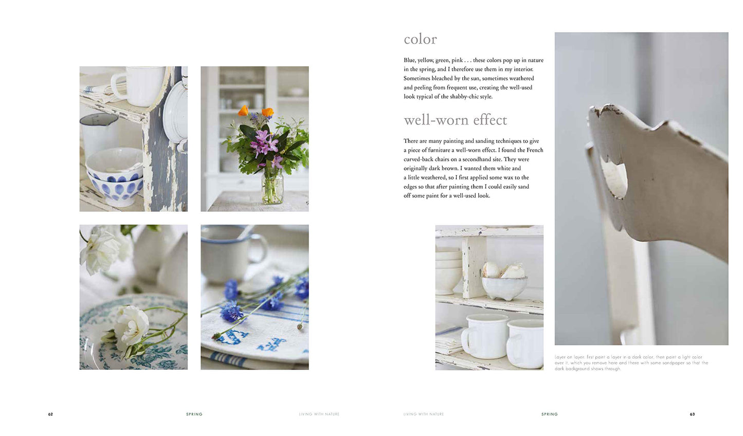 living with nature: decorating with the rhythms of the four seasons - by marie masureel