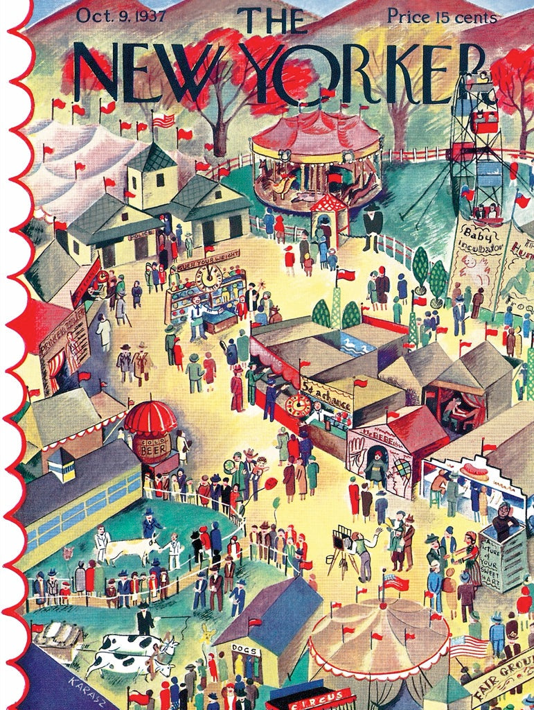 the new yorker cover puzzles