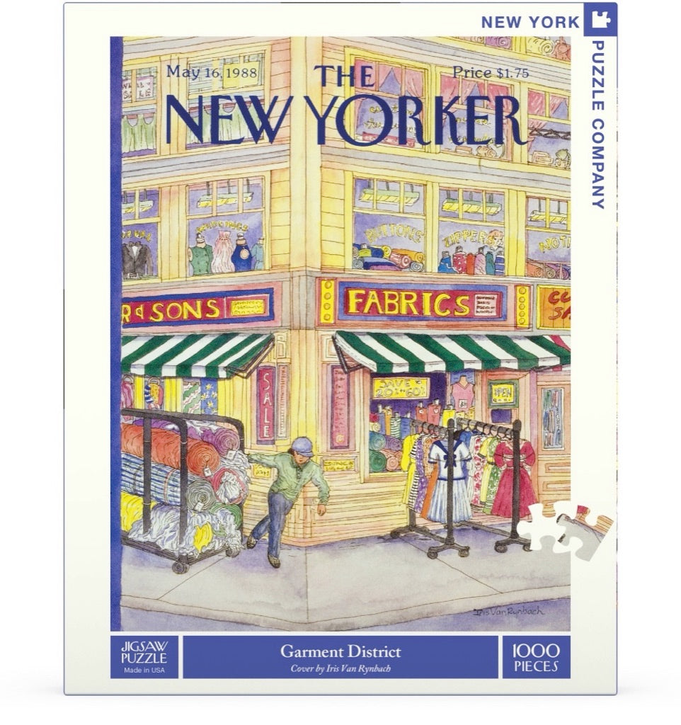 the new yorker cover puzzles