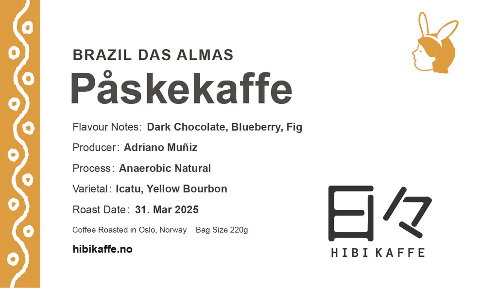 das almas (påskekaffe) - brazil - anaerobic natural