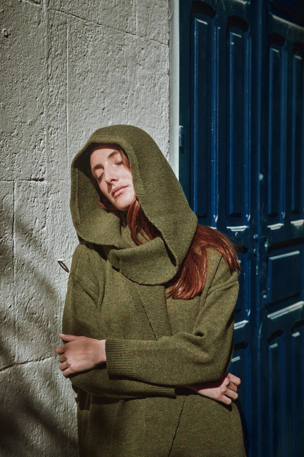 pre-order: romane wool scarf-hat