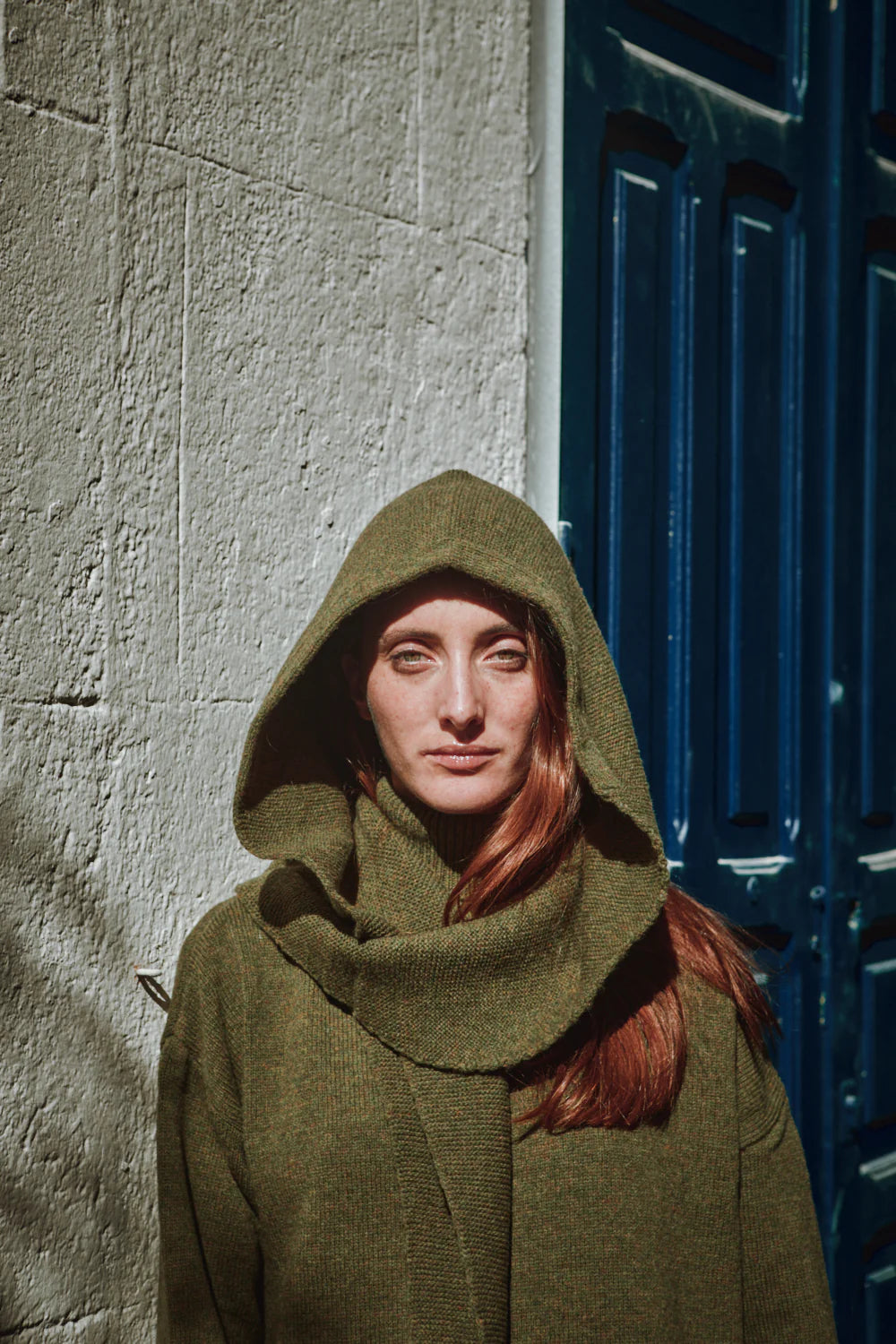 pre-order: romane wool scarf-hat