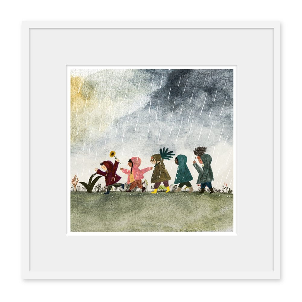 raincoat buddies print