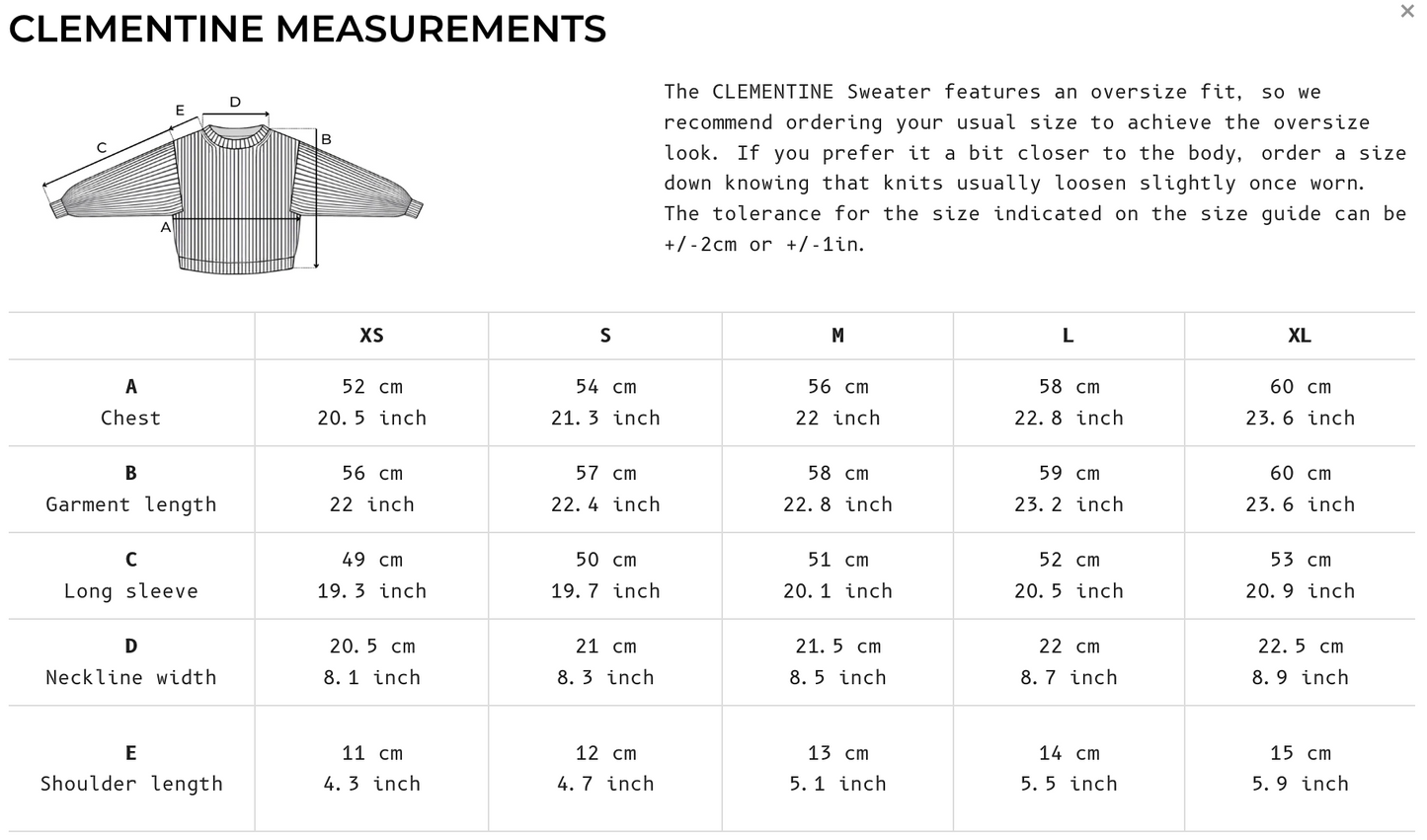 pre-order: clementine batwing sweater in organic cotton