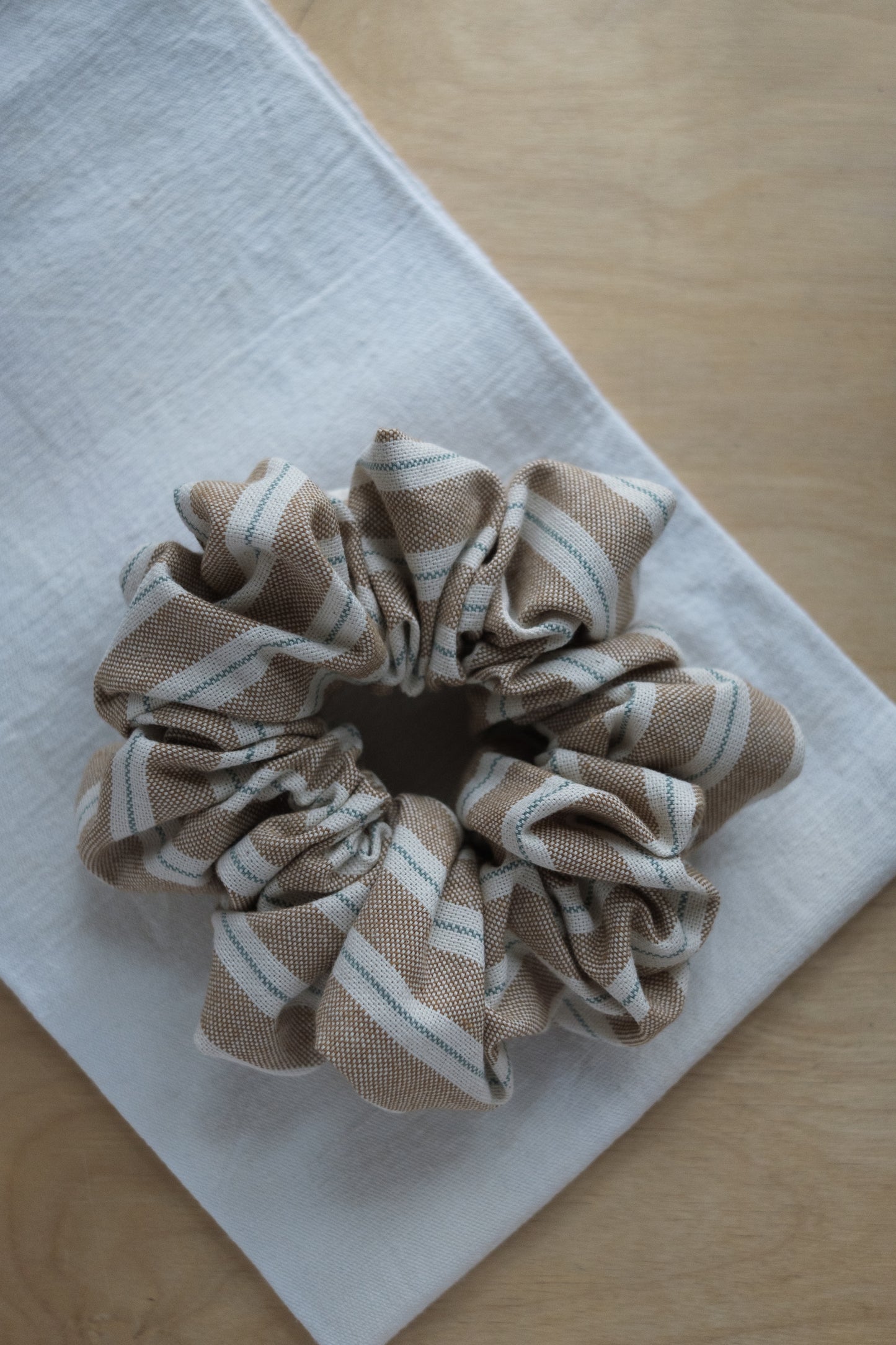 the generous ruffle hair scrunchie