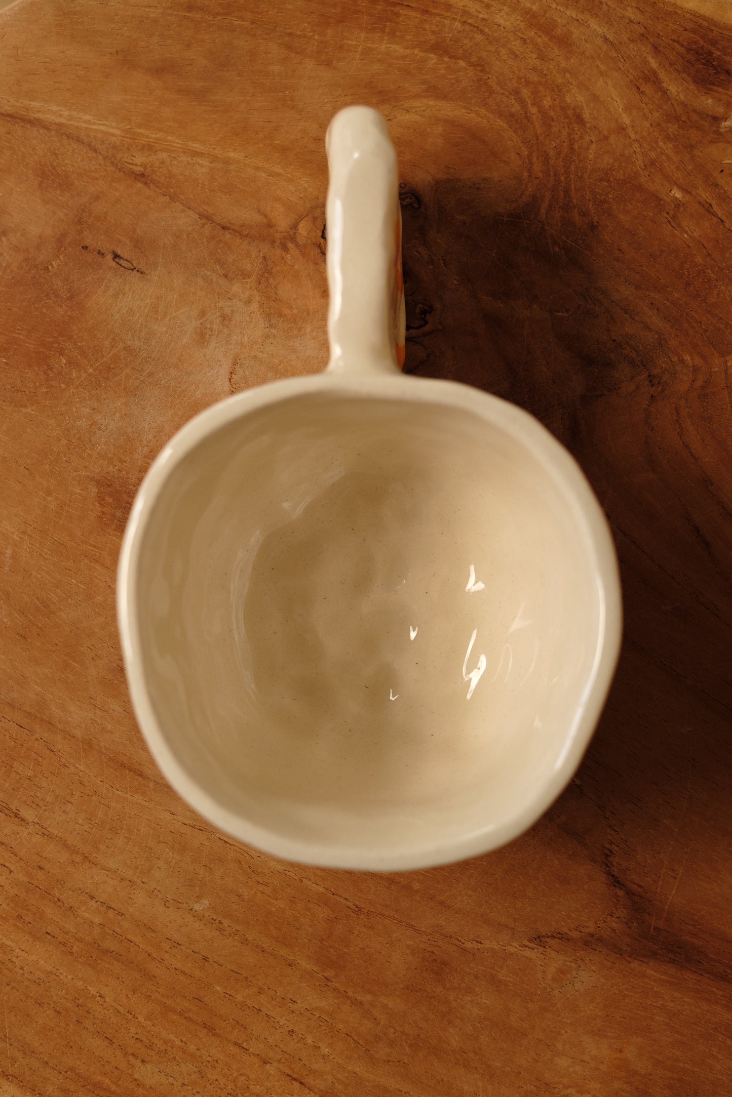 hand-painted full handle art mug
